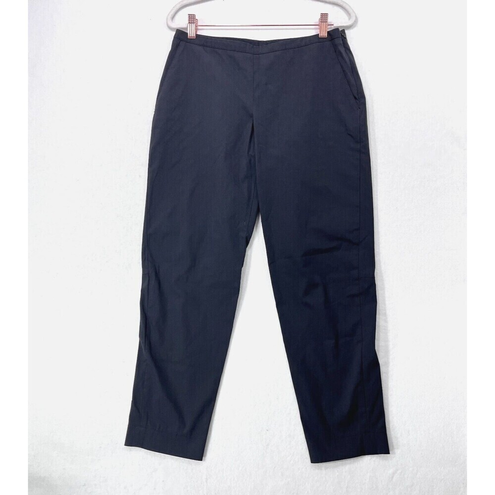 Vintage Prada Pants Women 44 / 29x26 Black Trouser Tapered Crop Quiet Luxury Y2K